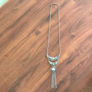 Bohemian Silver Necklace